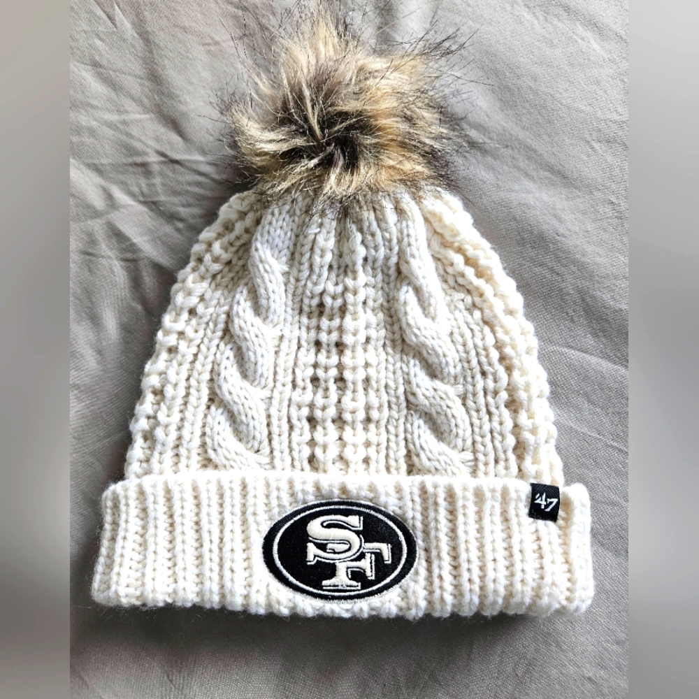 SF 49ers Cuff Knit Beanie